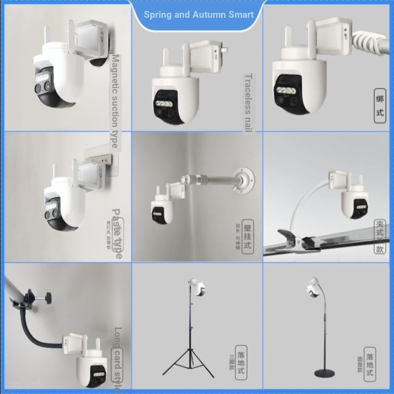 Thích hợp cho Xiaomi CW700S Đế Chân Đế Trần Kẹp Tường Từ Sàn Đến Trần Không Đánh Dấu Lắp Đặt Móng Ta