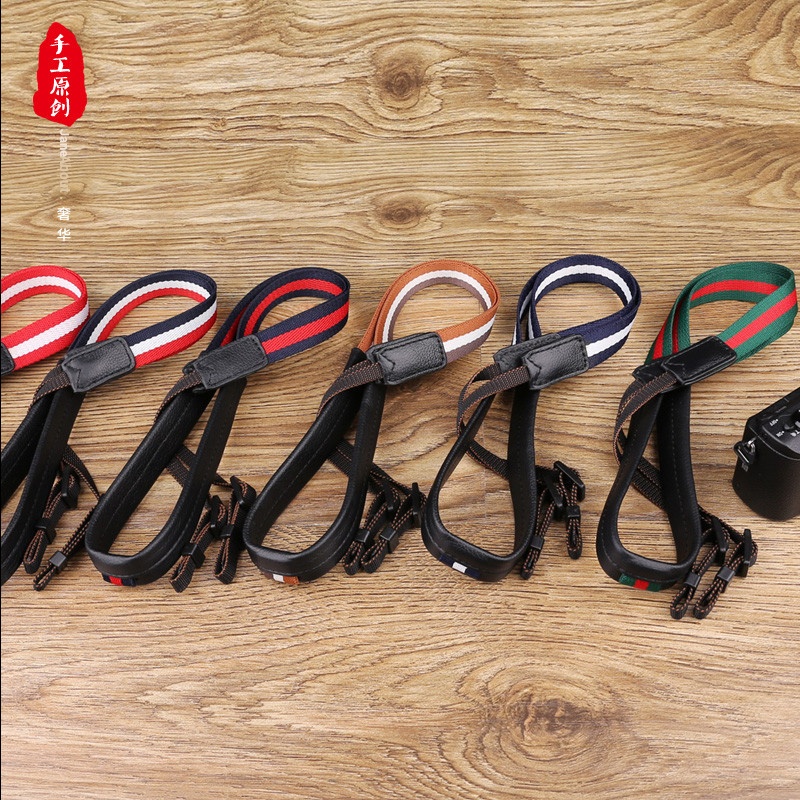 Bóng đèn Staggered|Micro Máy Ảnh Đơn Da Bò Dây Đeo Vai Thích Hợp Cho Panasonic LX10 GF7GF8GF9 LX100 