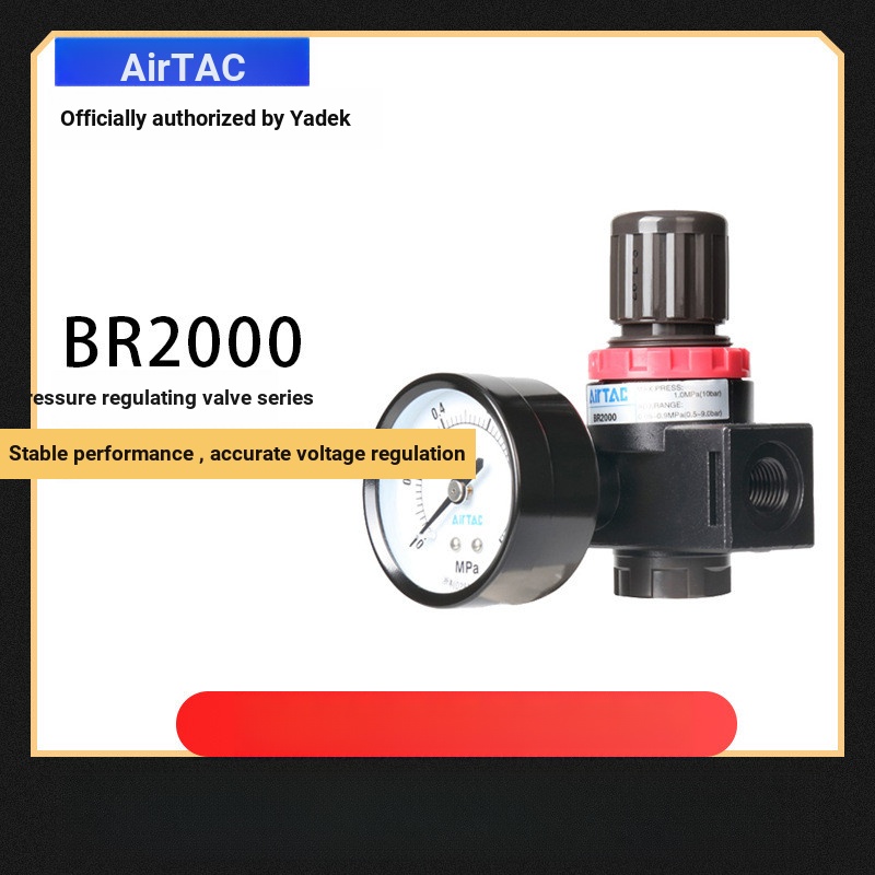 Yadeke BR2000 / BR3000 / BR4000 Van điều chỉnh áp suất không khí Van điều chỉnh không khí Van giảm á