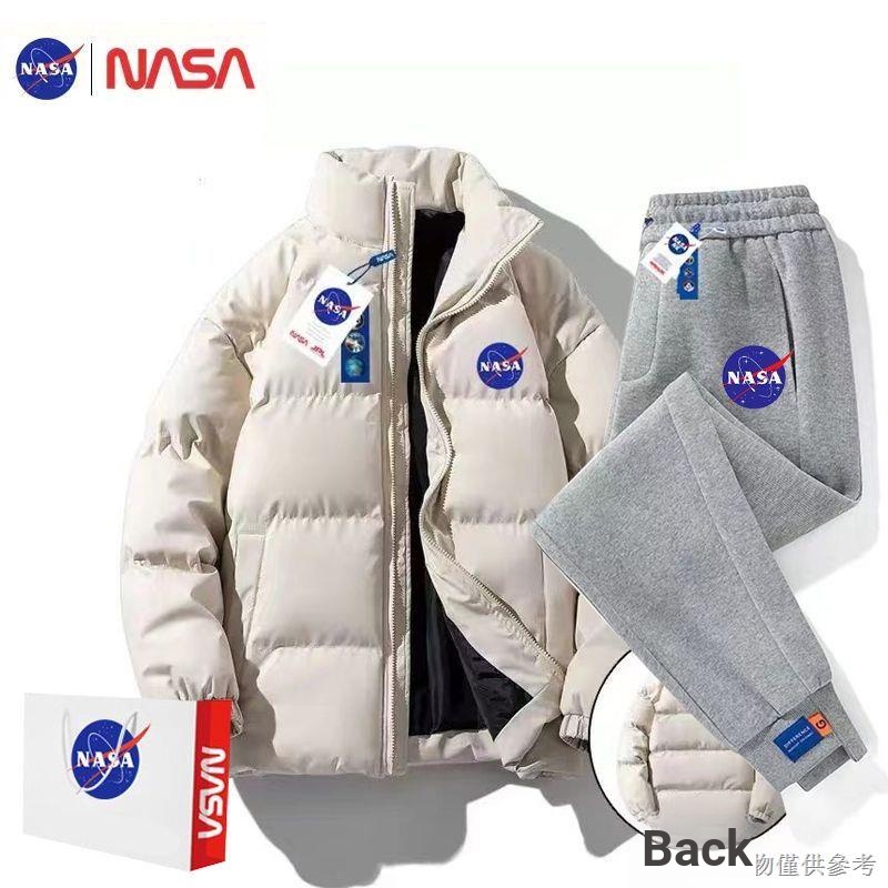 [Bộ đồ nam mùa thu đông thông thường] [Niche Đẹp trai] nasa Đồng thương hiệu Trang web chính thức Áo