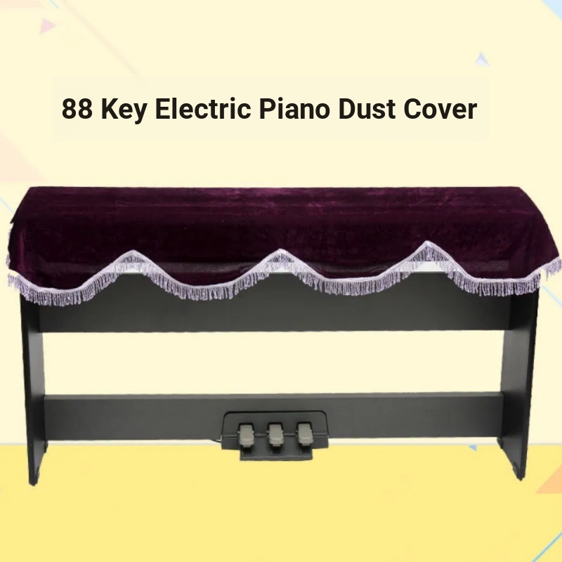 [Vỏ bảo vệ chống bụi piano] Vỏ đàn piano điện 88 phím Vỏ đàn piano điện chống bụi Vỏ đàn piano kỹ th