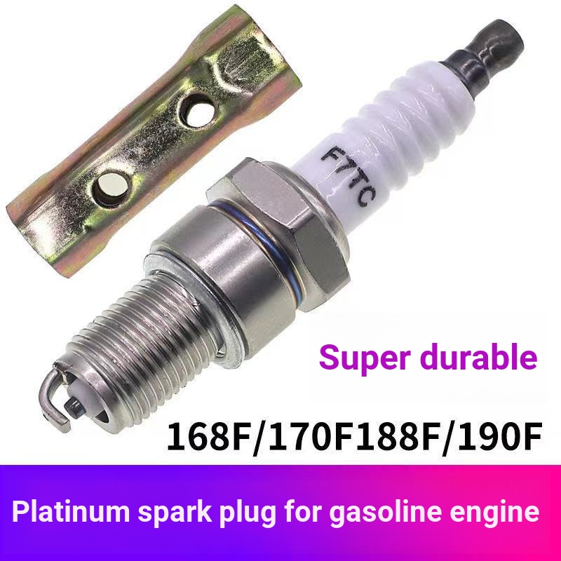 B. b.Polisher Spark Plug Generator Máy cắt cỏ Máy cắt cỏ Máy trồng xăng168170Động cơ xăng F7tc XW96