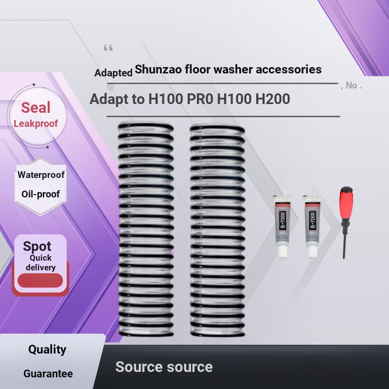 Với Phụ Kiện Máy Giặt Sàn Shunzao H200 / H100 / PRO Kết Nối Ống Sóng Ống Nước Thải Ống Ren Sửa Chữa 