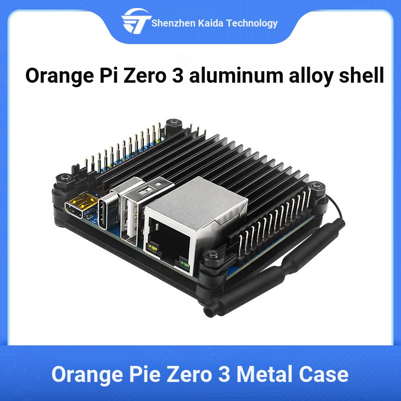 Orange Pi Orange Pi Zero 3 Vỏ hợp kim nhôm Vỏ bảo vệ bằng kim loại Làm mát tản nhiệt