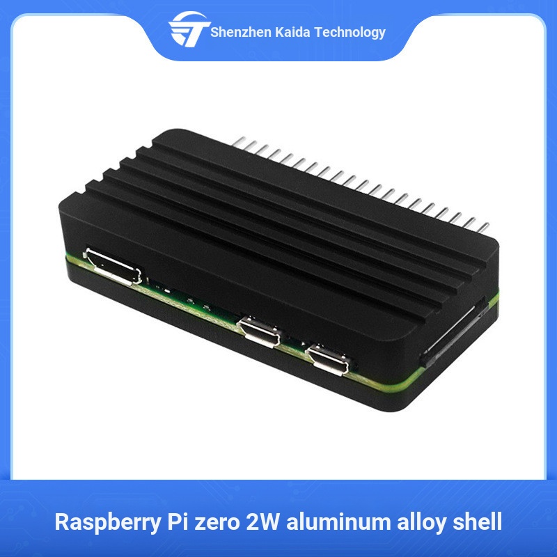 Vỏ hợp kim nhôm Raspberry Pi zero 2W Raspberry Pi zero 2W Vỏ bảo vệ làm mát có đầu Pin