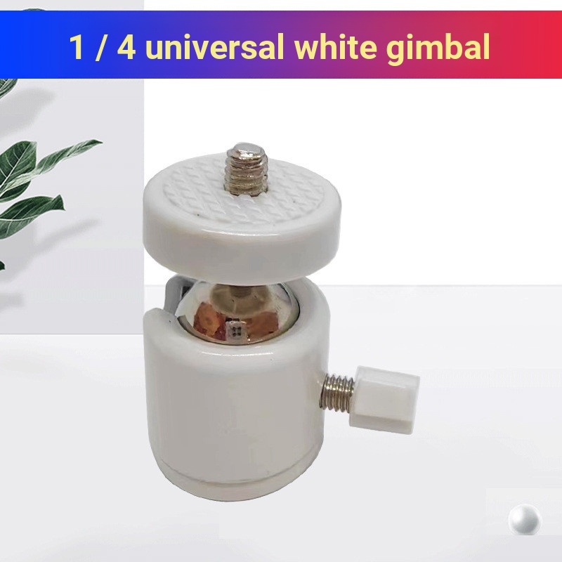 Máy ảnh Gimbal trực tiếp Gimbal Kim loại Gimbal cầm tay đa năng 360°Đầu hình cầu Chân máy Mini