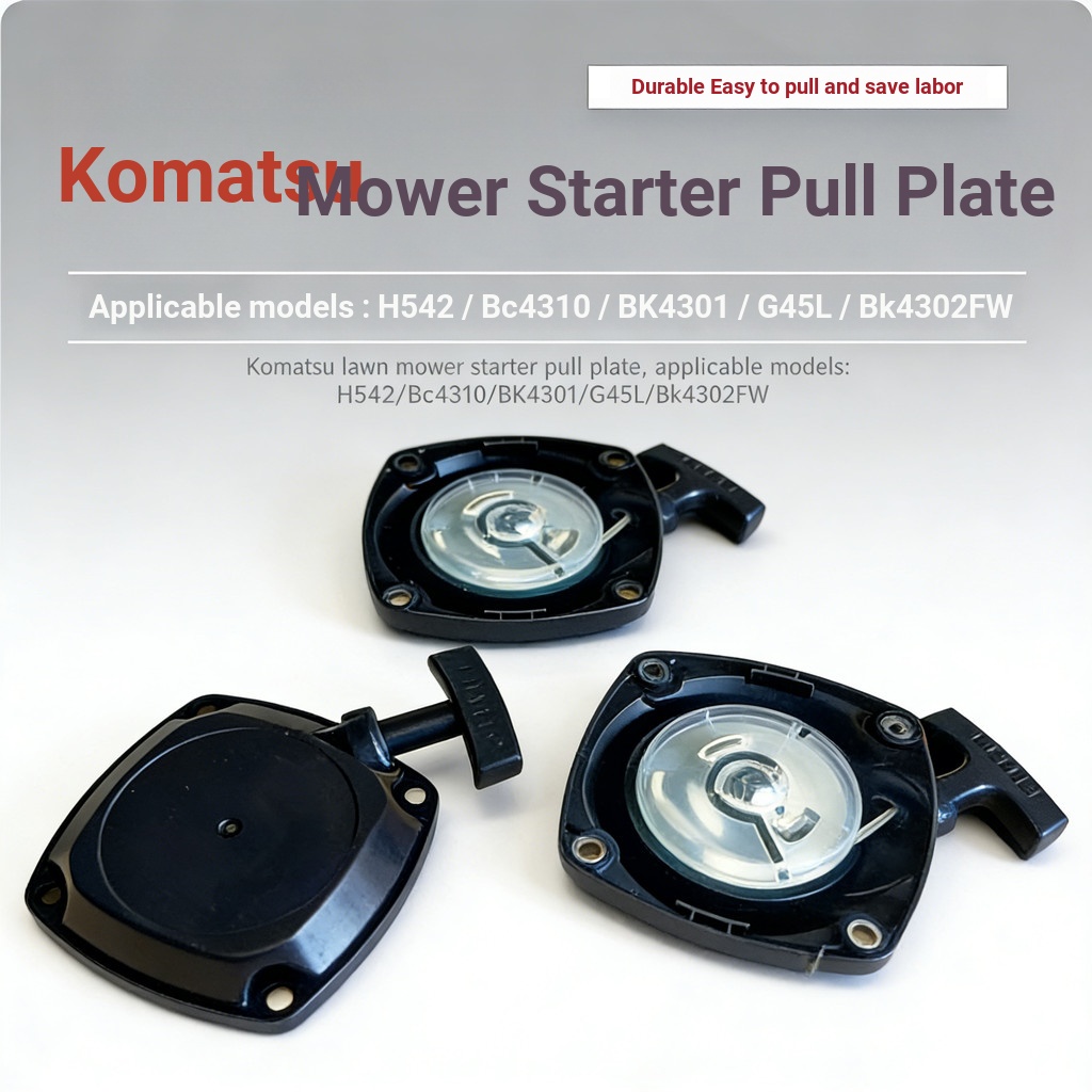 B. B. Phụ kiện máy cắt cỏ xăng Komatsu Bc4310 BK4301 Đĩa kéo G45L Starter Bk4302FW Đĩa khởi động 9XX