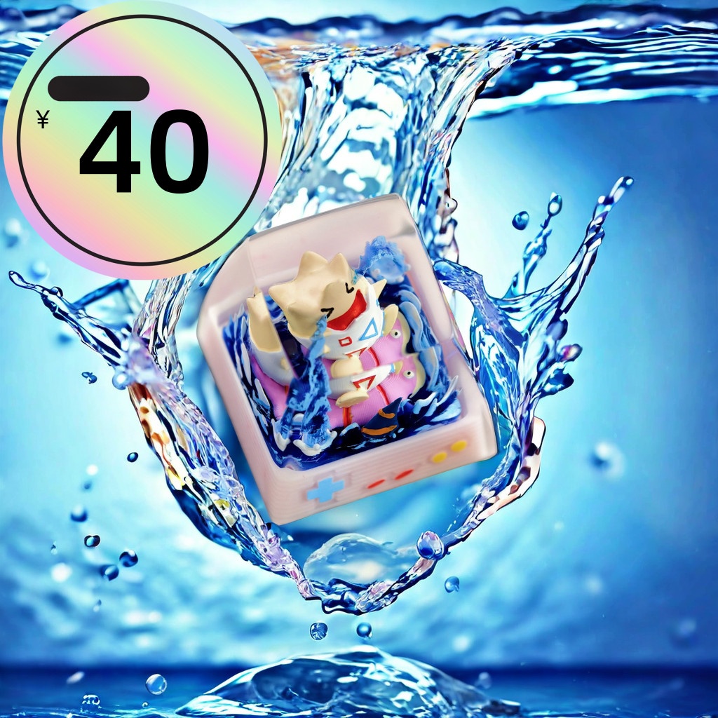 Pokémon Keycap Night Magic Trục Từ Tính Pokémon Bàn Phím Cơ Ba Chiều Nhựa Mờ Keycap Gengar