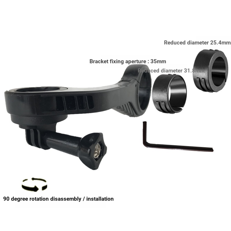 Lựa chọn tương thích Garmin Garmin wahoo wahoo Đồng hồ bấm giờ Giá đỡ mở rộng GOPRO Phát hành nhanh 