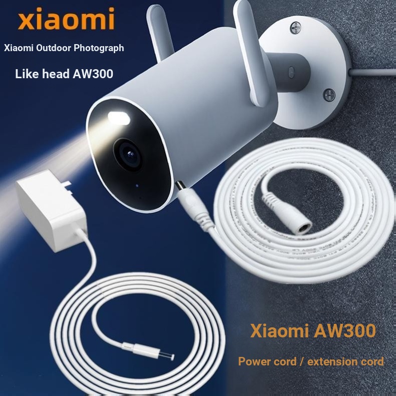 Camera Xiaomi AW300 Bộ chuyển đổi dây mở rộng nguồn ngoài trời 4.0 Nữ 5m 6m Đầu nối pxa11