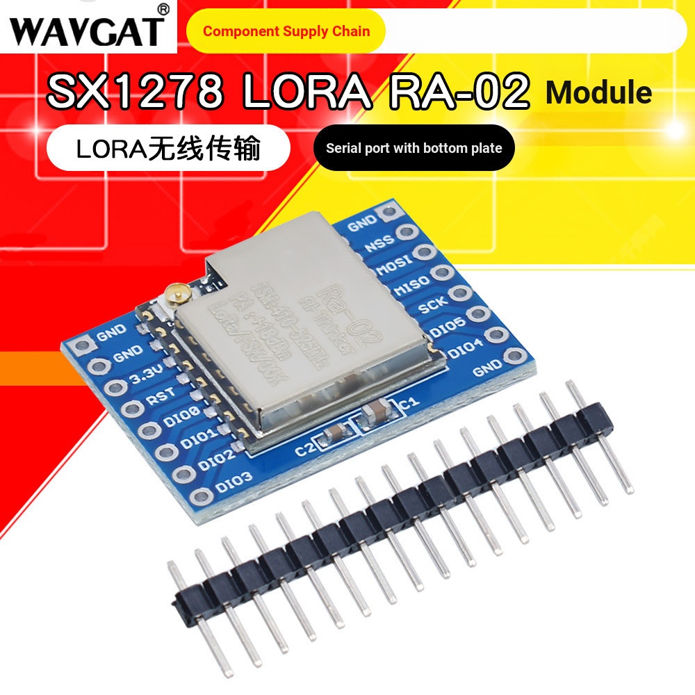 Bán chạy nhất với tấm đáy SX1278 LORA Module Anxinke LORA RA-02 LORA