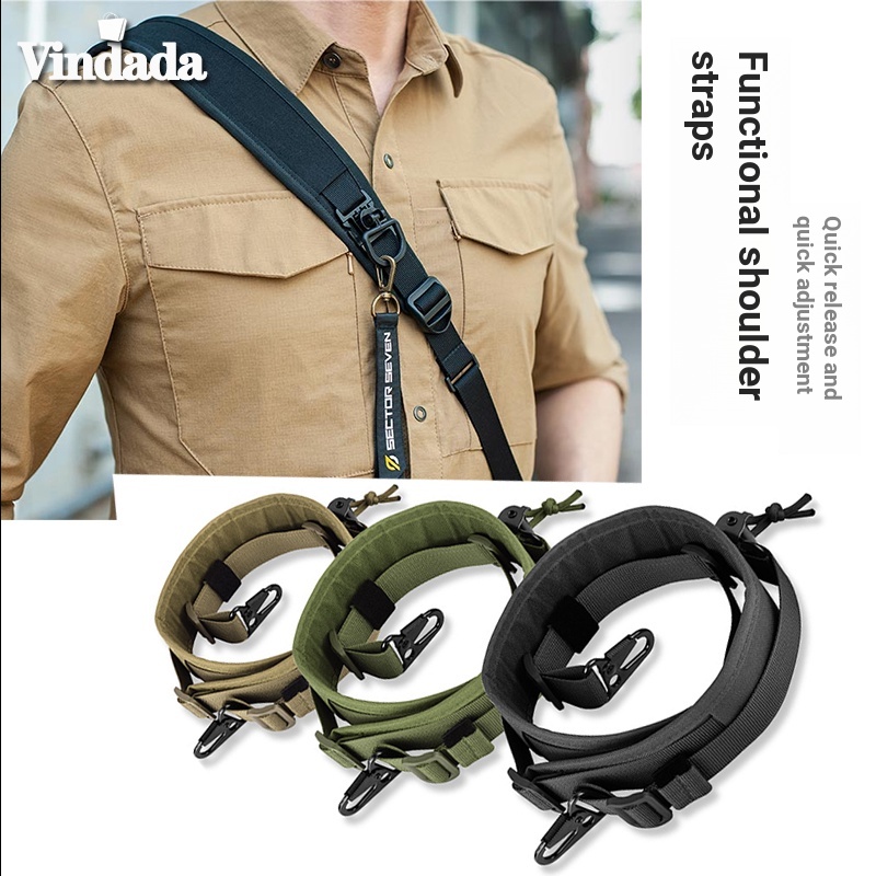 Dây đeo lưng chức năng Dây đeo vai có thể mở rộng Mô-đun Dây đeo vai Chiến thuật Điều chỉnh nhanh Dây đeo phát hành nhanh Dây đeo phong cách quân sự