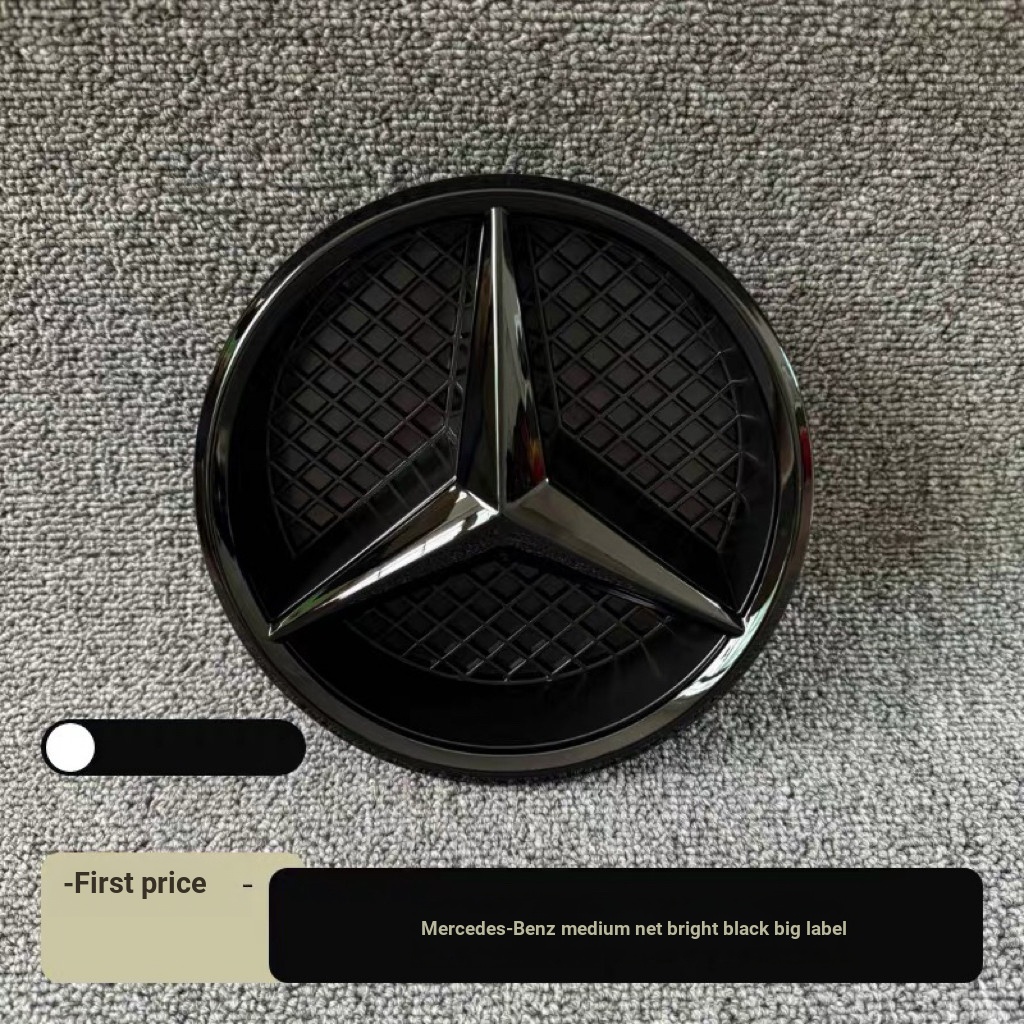 Sửa Đổi Mercedes-Benz GLS350 GLS63 GLS400 GLS450 GLS500 Lưới Màu Đen Sáng Nhãn Lớn Phía Trước Xe Nhã