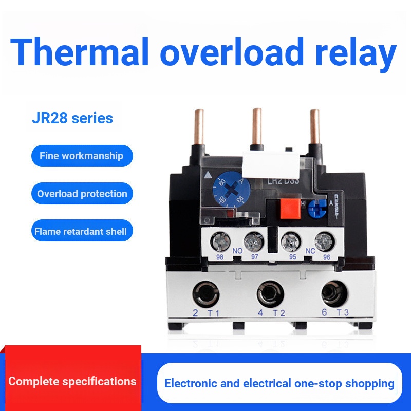 Rơle quá tải nhiệt JR28-25 LRD LR2-D13 Rơle nhiệt 0,1-25A