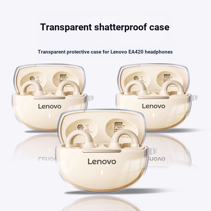 Thích hợp cho Vỏ bảo vệ tai nghe Bluetooth không dây Lenovo EA420 Bao gồm tất cả Silicon chống sốc t