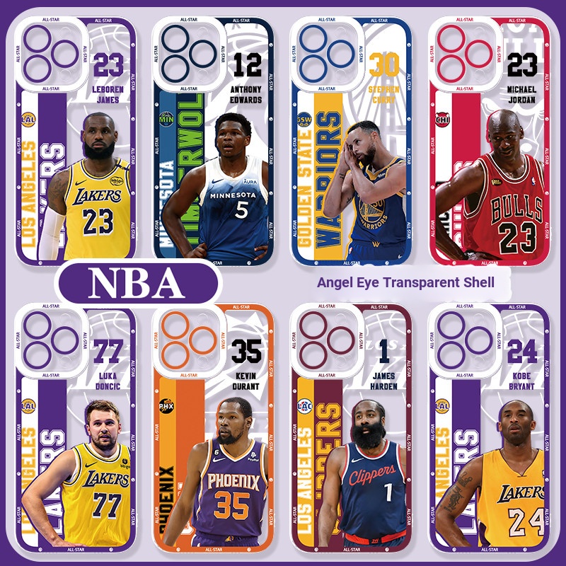 Ốp Điện Thoại NBA Apple 15promax iphone16 Thích Hợp Cho 12 Nam 14plus Hợp Thời Trang 11pro Bóng Rổ 1