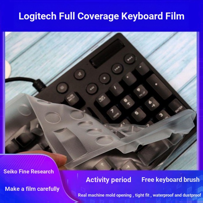 Jianyuan Digital Square Logitech G610 Phim bảo vệ bàn phím cơ G913 TKL Vỏ chống bụi MK850 Chống nước