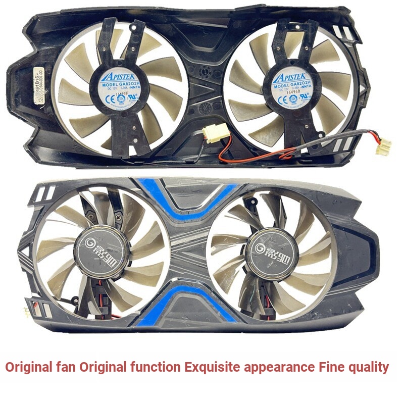 Tháo gỡ GTX1050 2G / 3G Máy tính để bàn LOL Trò chơi gà Quạt đồ họa độc lập Tay thứ hai