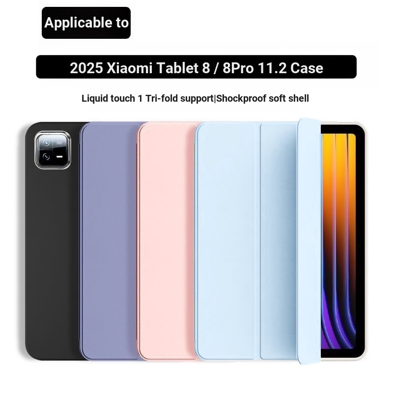 Thích hợp cho Xiaomi Tablet 8 / 7Pro 11.2 Inch Vỏ bảo vệ Xiaomi 5 / 6 / 7 Ba, Giảm giá pro12.4 Vỏ mề