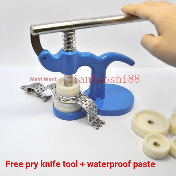 Phụ kiện đồng hồ @ ~ Dụng cụ sửa chữa đồng hồ Đồng hồ Nắp sau Crimper Crimper Crimper Nắp sau Crimpe