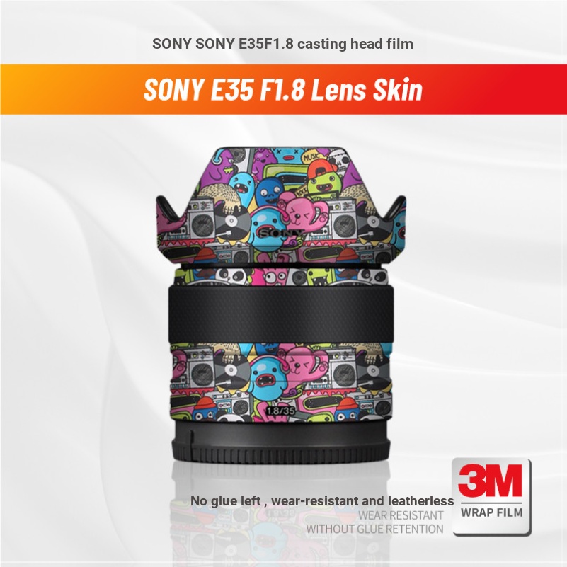 Thích Hợp Cho SONY SONY E35 F1.8 Ống Kính Phim Bảo Vệ Phong Bì E35 1.8 Miếng Dán Chống Trầy Xước 3M 