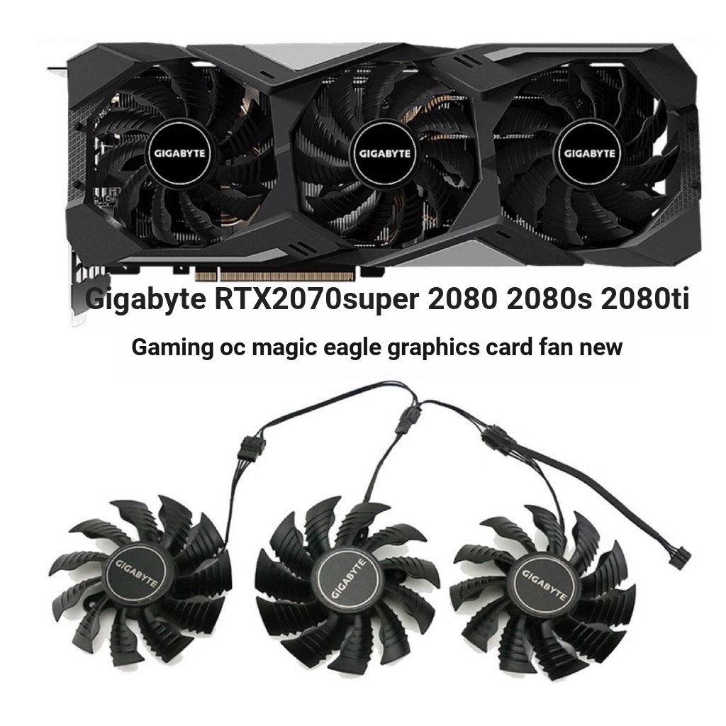 [Chỉ bán quạt] Quạt Card đồ họa Gigabyte RTX 2070super 2080 2080s 2080ti Gaming oc Magic Eagle