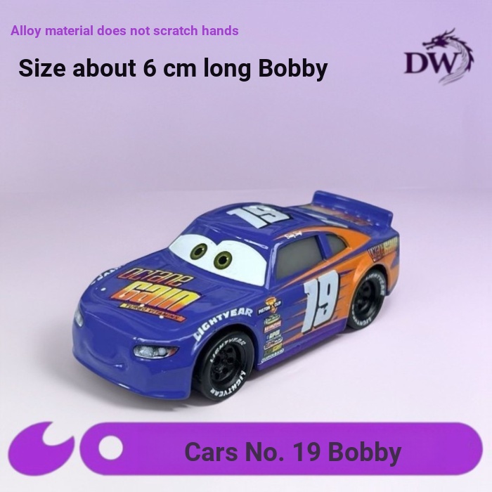 Xe đồ chơi trẻ em McQueen Lightning McQueen Xe ô tô hợp kim Số ô tô Xe Polkay 19
