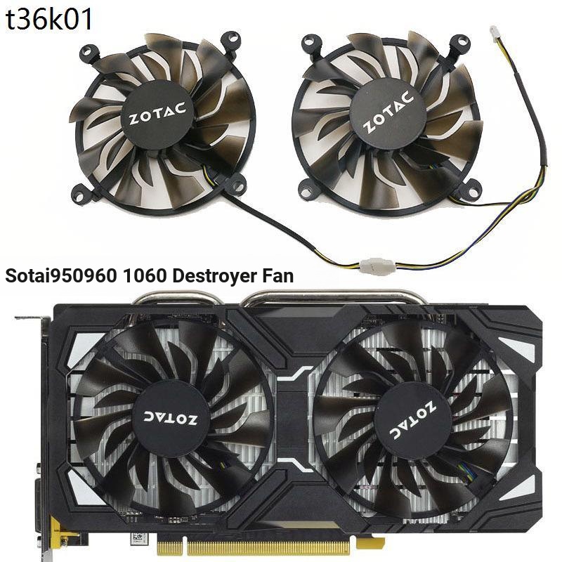 Quạt làm mát Card đồ họa Sotai GTX1060 960 950 Destroyer HA P106-100