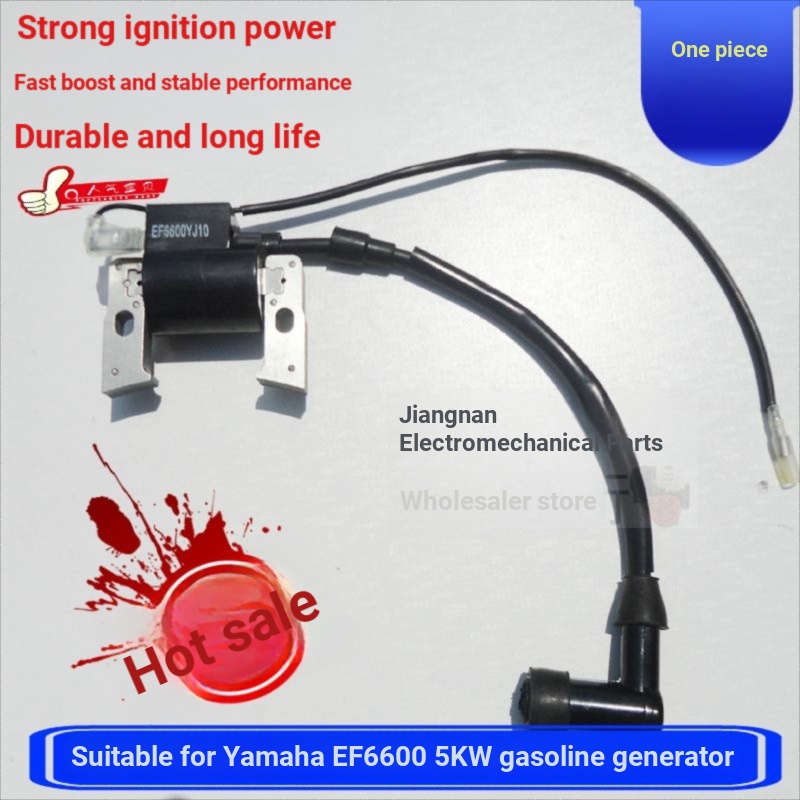 Phụ kiện máy phát điện chạy xăng C.5kw Thích hợp cho cuộn dây đánh lửa Yamaha EF6600 MZ360 185F Gói 