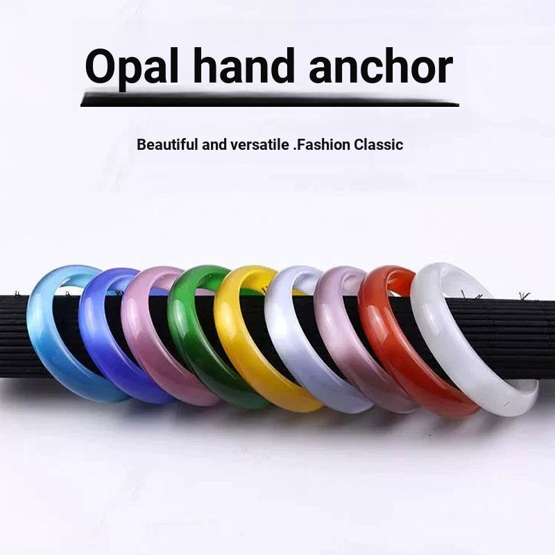 Vòng tay Opal tự nhiên Quà tặng ngày lễ Opal nhiều màu (có hộp quà)