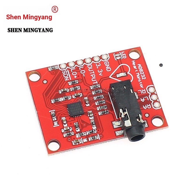 AD8232 Đo sinh lý xung tim Bộ sưu tập ECG Bộ phát triển mô-đun cảm biến giám sát