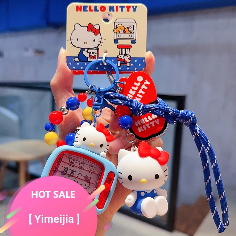 [Yimeijia] Móc khóa TV HelloKitty Hello Kitty / Quà tặng nhỏ quyến rũ sáng tạo dễ thương