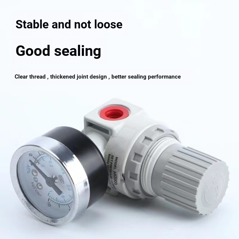 Yadeke Loại ar2000 Van điều chỉnh áp suất Máy bơ Phụ kiện máy tạo bọt Van điều chỉnh đầu vào khí Van