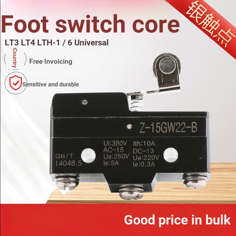 LT4 Foot Switch Core Pedal Contact Z-15GW22-B Micro SwitchTM-1704 LXW5-11G2