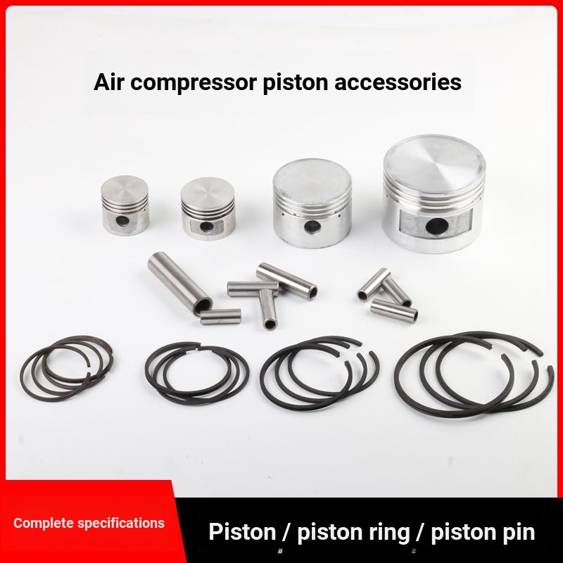 Máy nén khí Phụ kiện máy bơm không khí Máy nén khí Đầu bơm Piston Liên kết Piston Vòng Piston Pin Xi