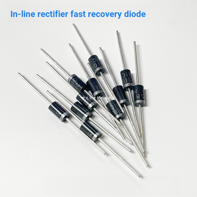 FR102 103 104 105 107 FR157 207 257 307 Cắm thẳng Phục hồi nhanh Diode chỉnh lưu