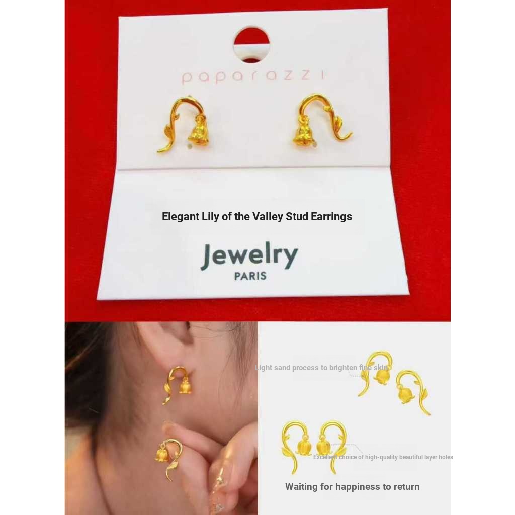 Tính khí thanh lịch Bông tai Lily of the Valley Tính khí thanh lịch Bông tai Lily of the Valley