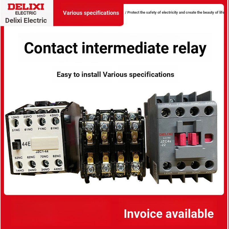 JZC1-44 62 Rơle trung gian tiếp xúc JZC4S-22 Công tắc tiếp xúc AC 3TH82 JZ7