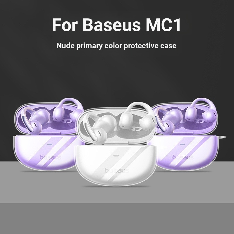 Thích hợp cho Baseus / Baseus MC1 Vỏ bảo vệ tai nghe đám mây nhỏ trong suốt mc1 pro Vỏ bảo vệ tai ng
