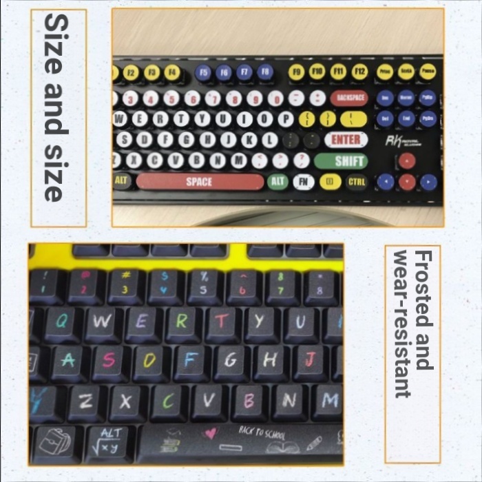 Thích hợp cho Logitech K865 K855 K835 K845 k840 Máy Tính Để Bàn Phím Máy Tính Để Bàn Miếng Dán Nút M