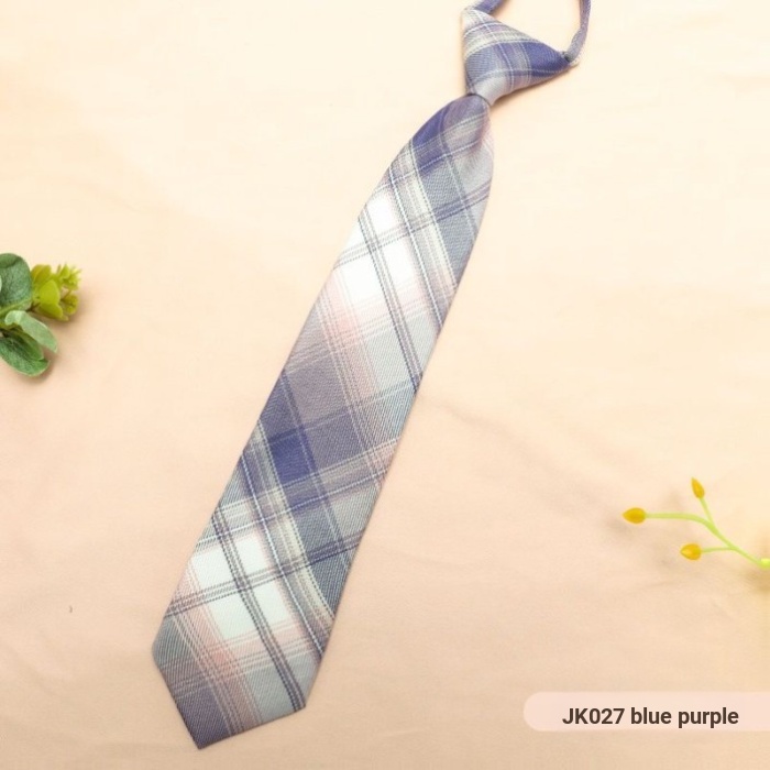 JK Nhỏ Cà Vạt Nữ Phong Cách Preppy Nhật Bản Kiểm Tra Thắt Nơ Sinh Viên ins Hợp Thời Trang Miễn Phí B