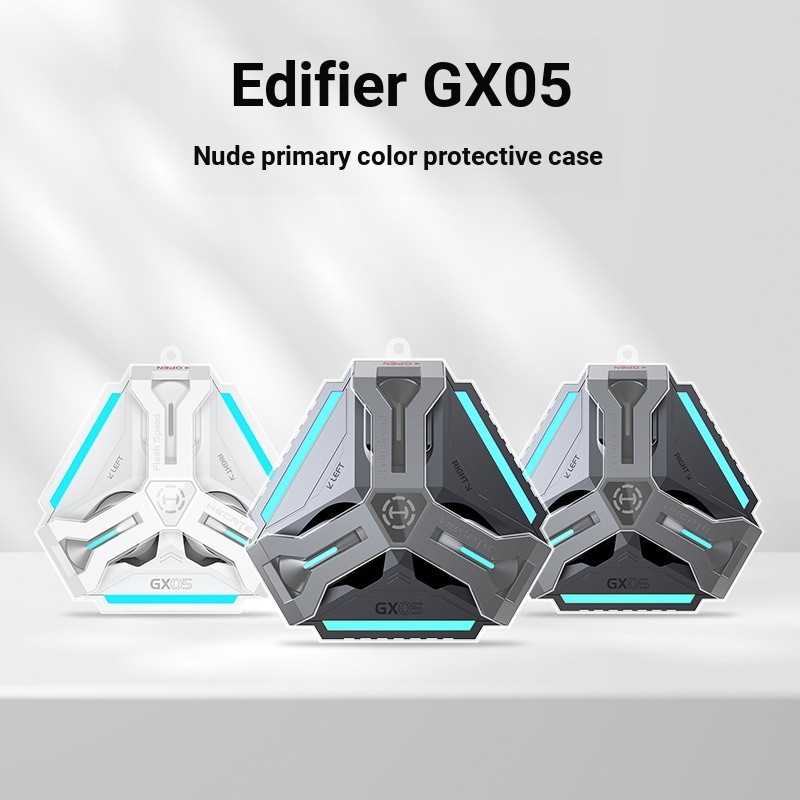 Thích hợp cho Vỏ bảo vệ Edifier GX05 Bao gồm tất cả Vỏ tai nghe Bluetooth chơi game gx05 trong suốt 