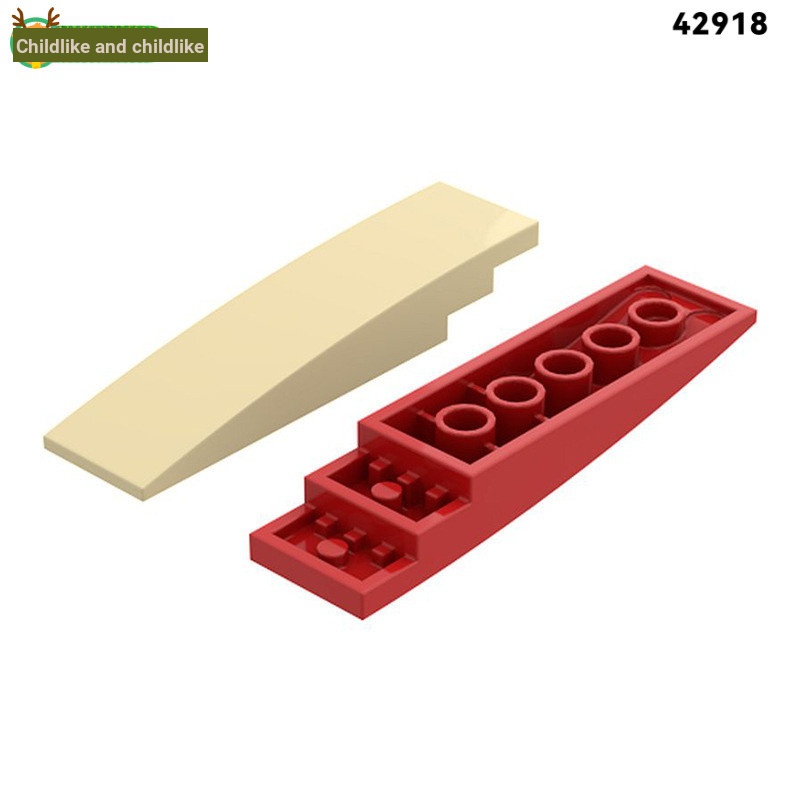Tương thích với Lego 42918 8x2 Gạch vát Arc Bộ phận chất lượng cao Đồ chơi MOC Đồ chơi lắp ráp DIY Đ