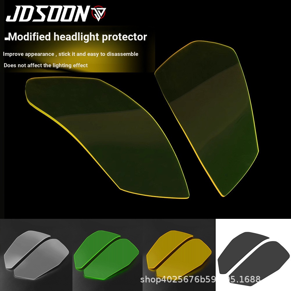 Thích hợp cho KTM DUKE390 DUKE DUKE 390 17-23 Kính đèn pha lưỡi sửa đổi