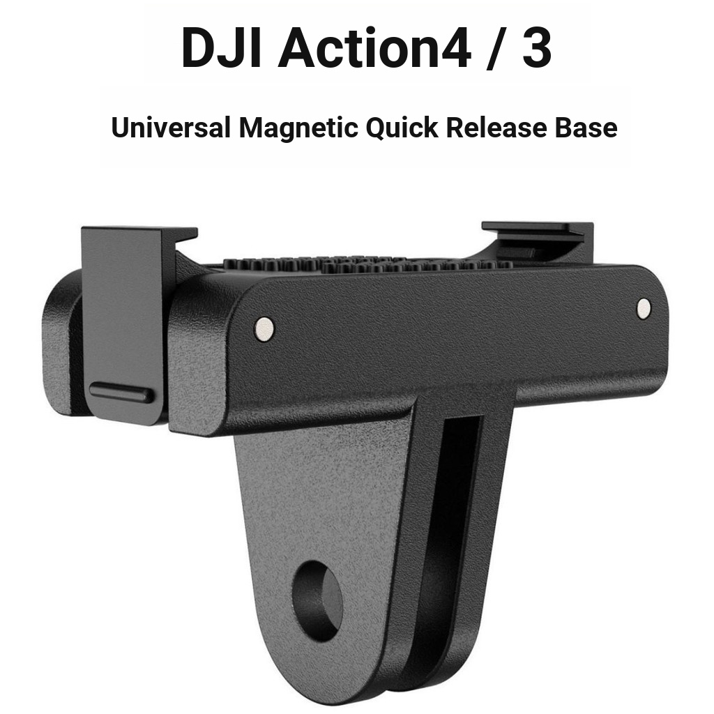 Thích hợp cho DJI Action4 / 3 Gimbal Từ Tính Phát Hành Nhanh Đế Từ Tính Camera Cố Định Giá Đỡ Phụ Ki