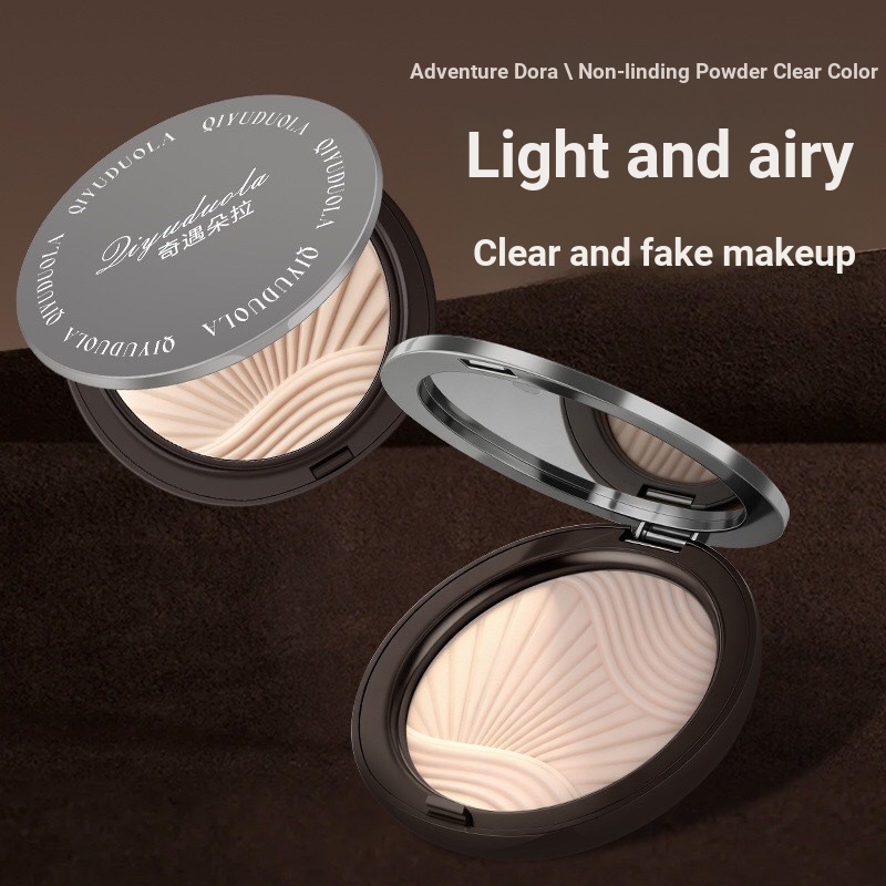 Adventure Dora 's House Do Not Lose Line Clear Pressed Powder Set Trang điểm Không dễ dàng cất cánh 