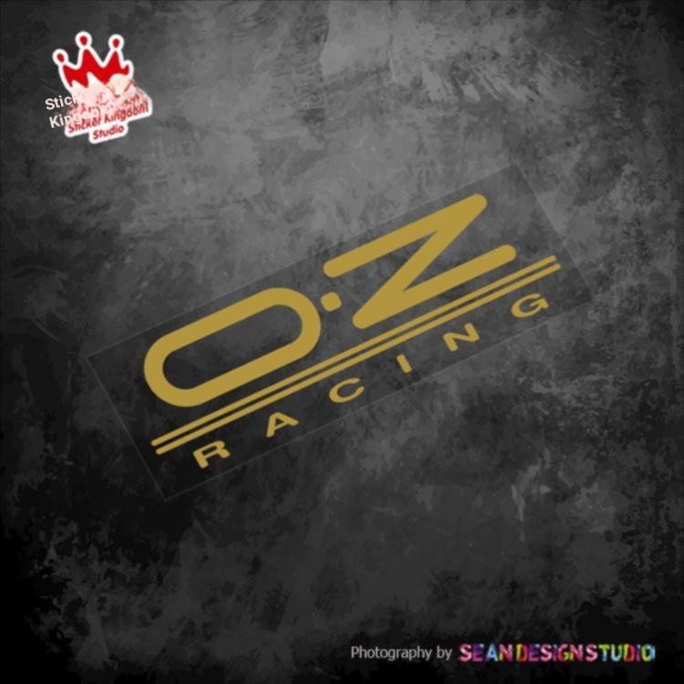Nhãn dán bánh xe đua OZ JDM Trang trí sửa đổi xe hơi Rỗng Nhãn dán phản quang chống nước G15