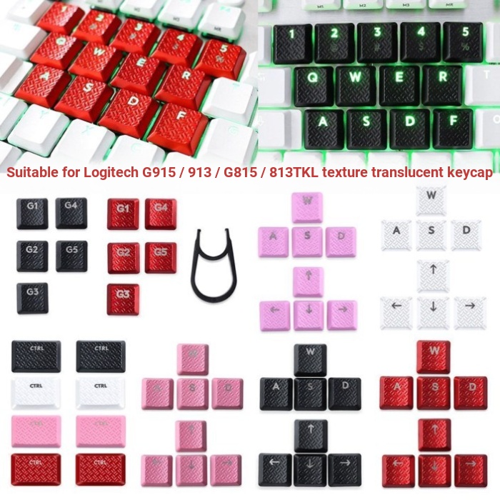 Bàn Phím Cơ Phụ Kiện Trục Keycap G915 913 TKL G915 913 TKL G815 G813 Kết Cấu Nút Truyền Ánh Sáng Chố