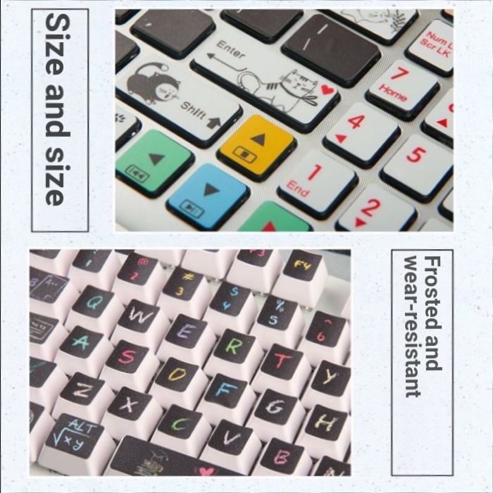 Thích hợp cho Logitech K235 K390 K375S Bàn Phím Máy Tính Để Bàn Miếng Dán Nút Miếng Dán Phim Bảo Vệ 