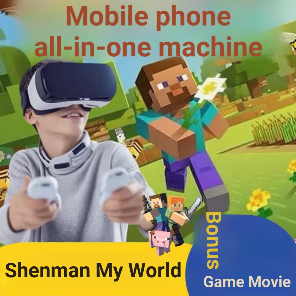 Thực tế ảo VR Head-Mounted D Movie VR Tay cầm chơi game Hệ thống kép Đồ chơi nóng vr Will Glasses